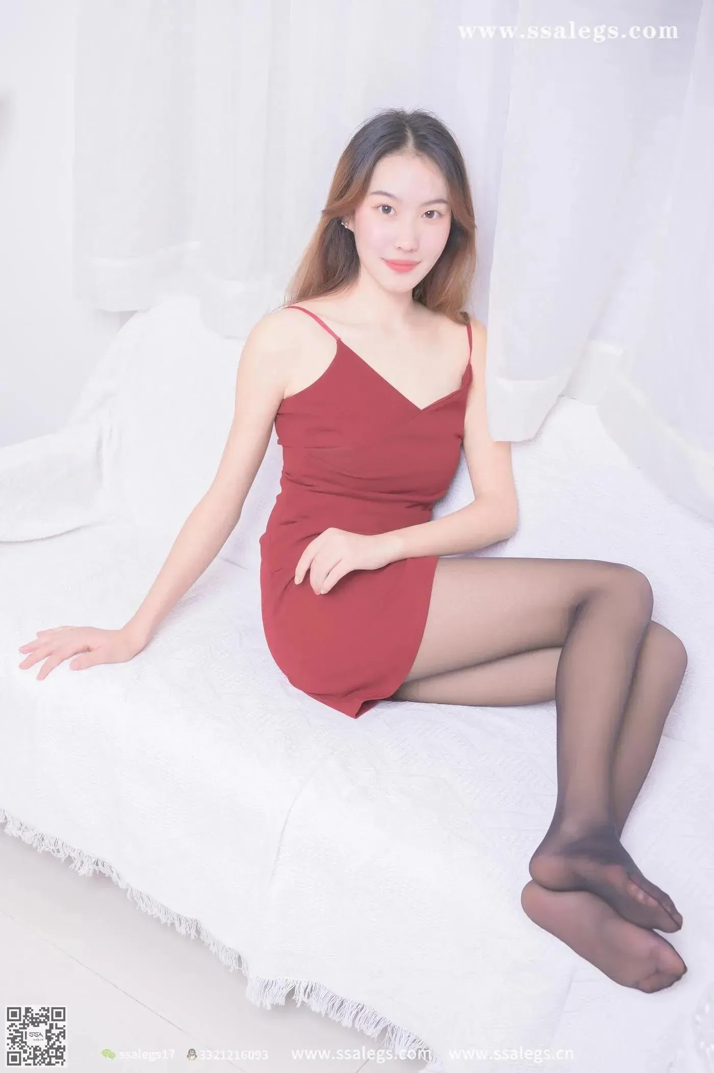 [SSA丝社]超清写真 NO.365 素素蒨蒨红裙好女儿(下) [79P]插图7